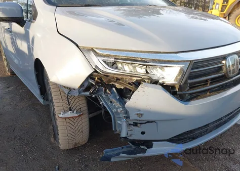 2023 Honda Odyssey Elite from USA, damaged, VIN 5FNRL6H96PB057657